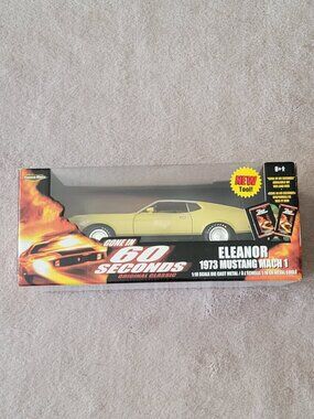 Ertl Ford Mustang Mach 1 Elanor Gone in 60 Seconds Amercian Muscle Vintage NWT
